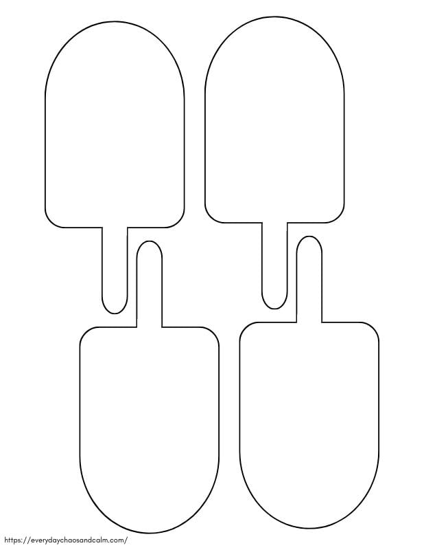 Free Printable Popsicle Template 58 OFF Www elevate in