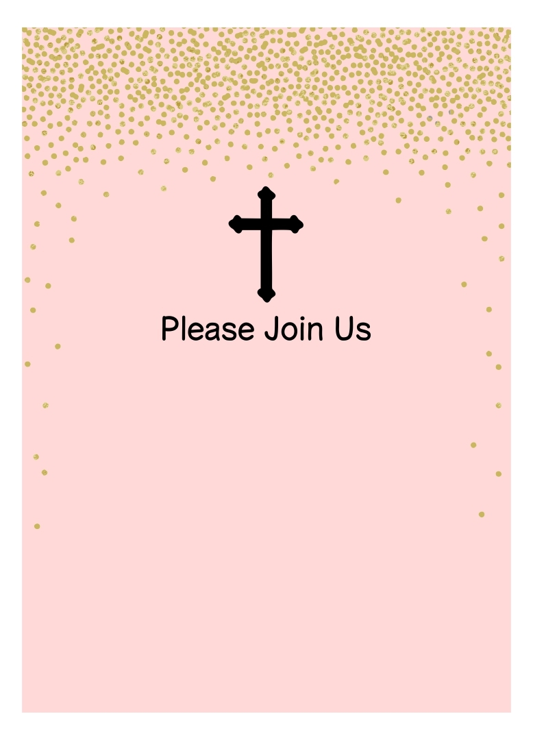 religious invitations templates free