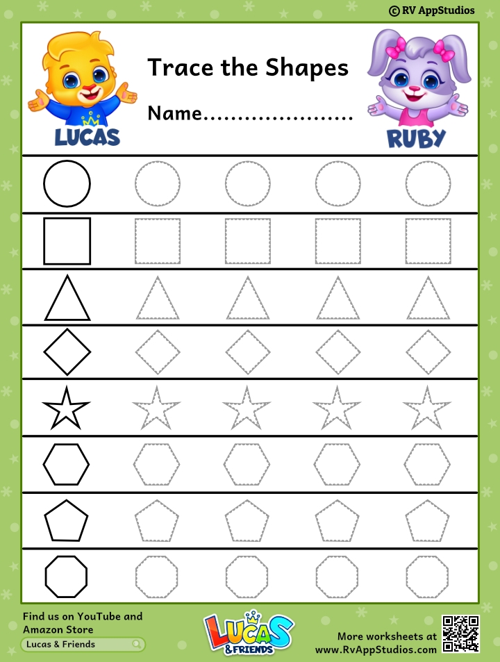 shapes printable worksheets pdf free