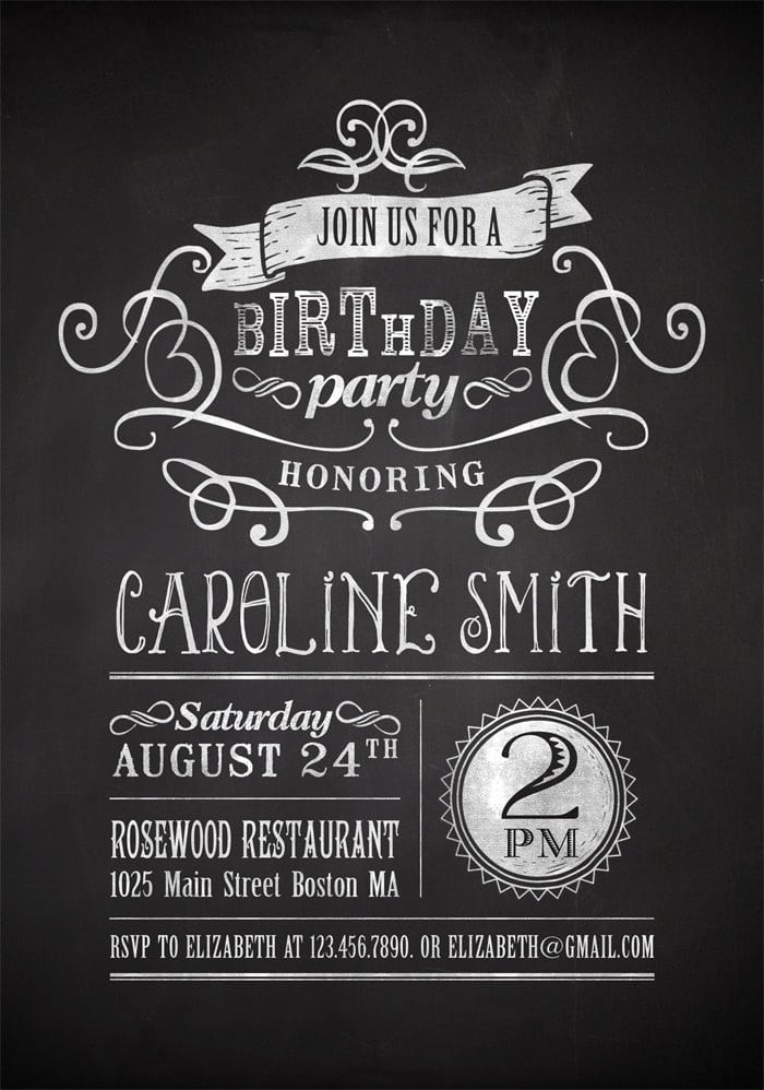 Free Printable Sweet 16 Invitation Cards