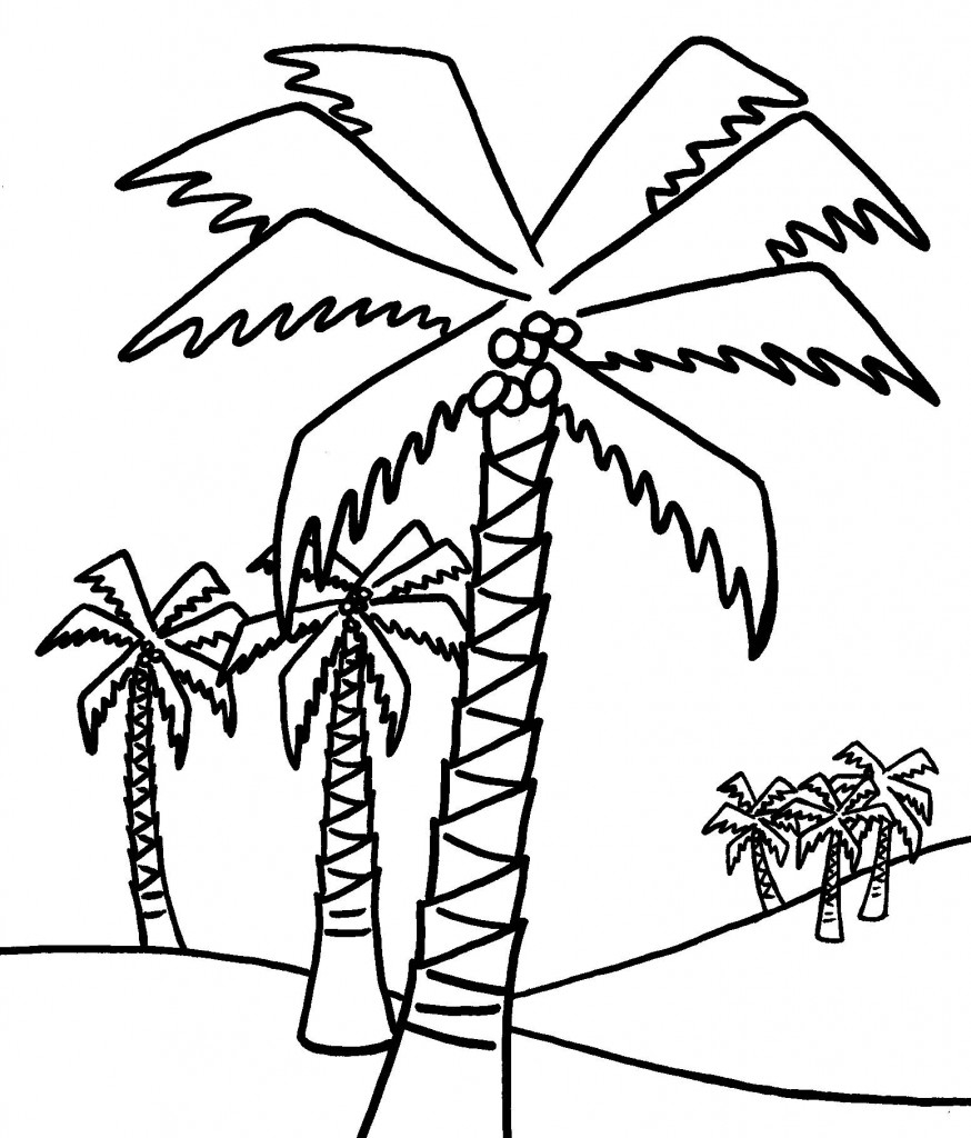 Coloring Tree Pages