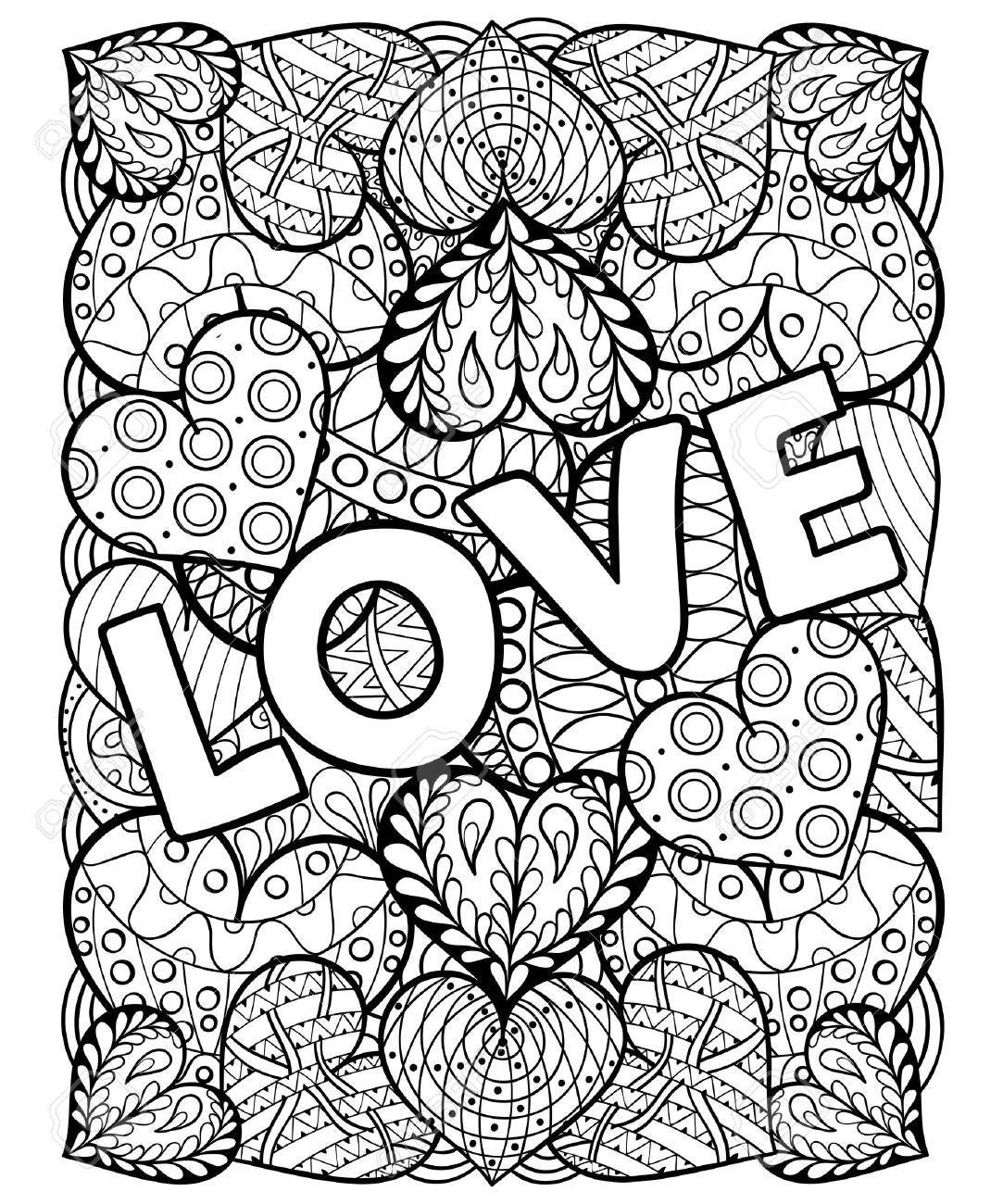 valentines day coloring pages printable - free