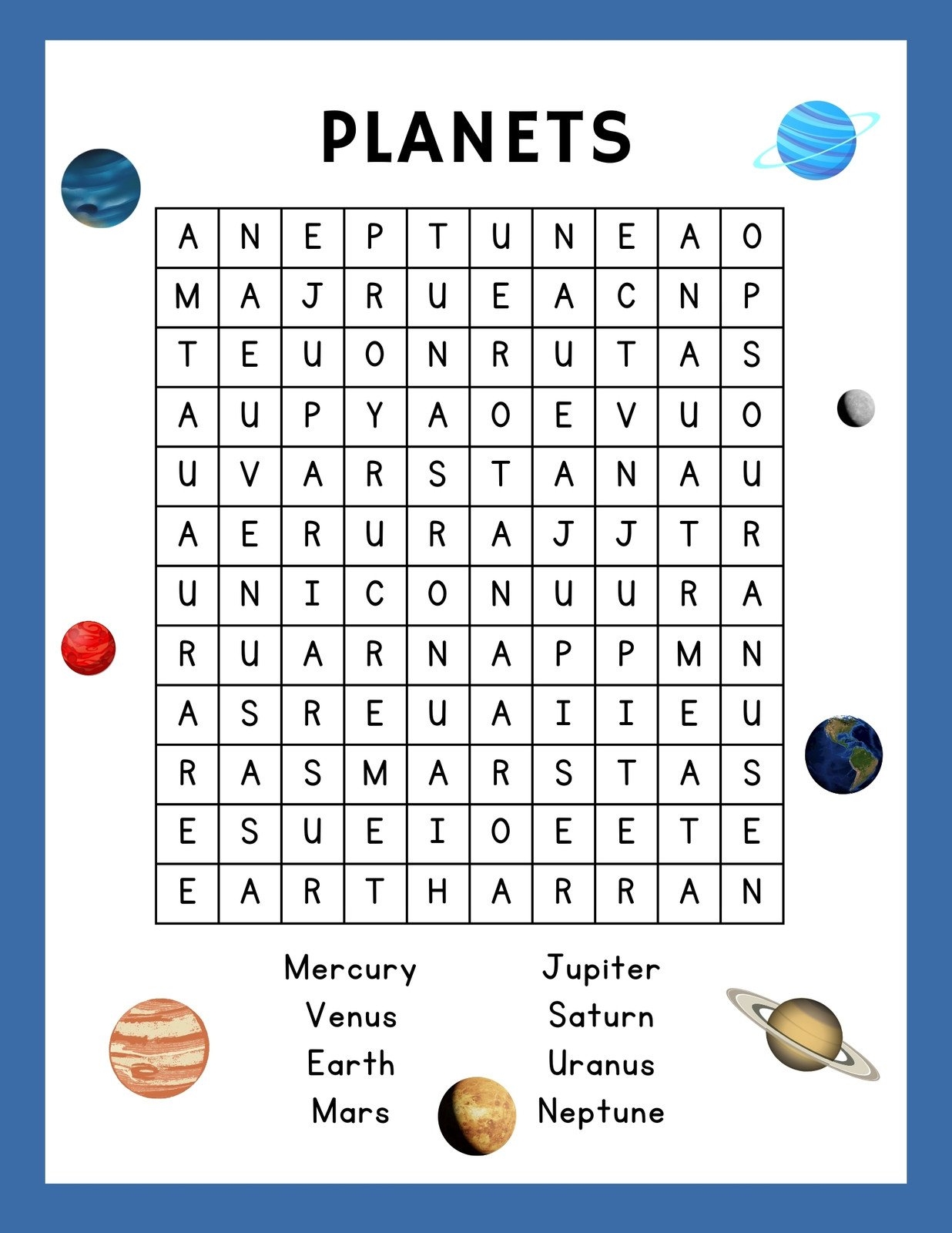 Free Printable Word Search Worksheet Templates Canva Worksheets Library