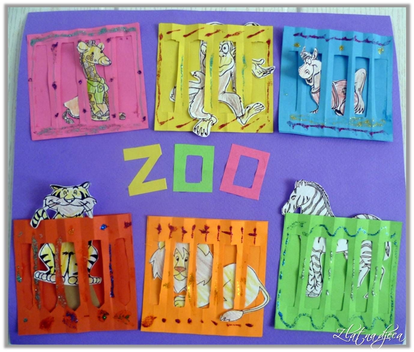 zoo animal crafts printable