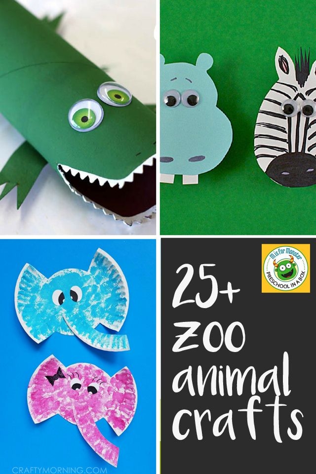 Free Printable Zoo Animal Crafts Printable New Year Banners