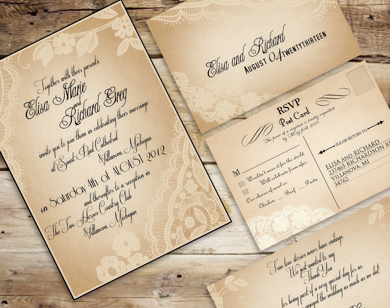 Free Retro Wedding Invitation Templates Free Templates Printable