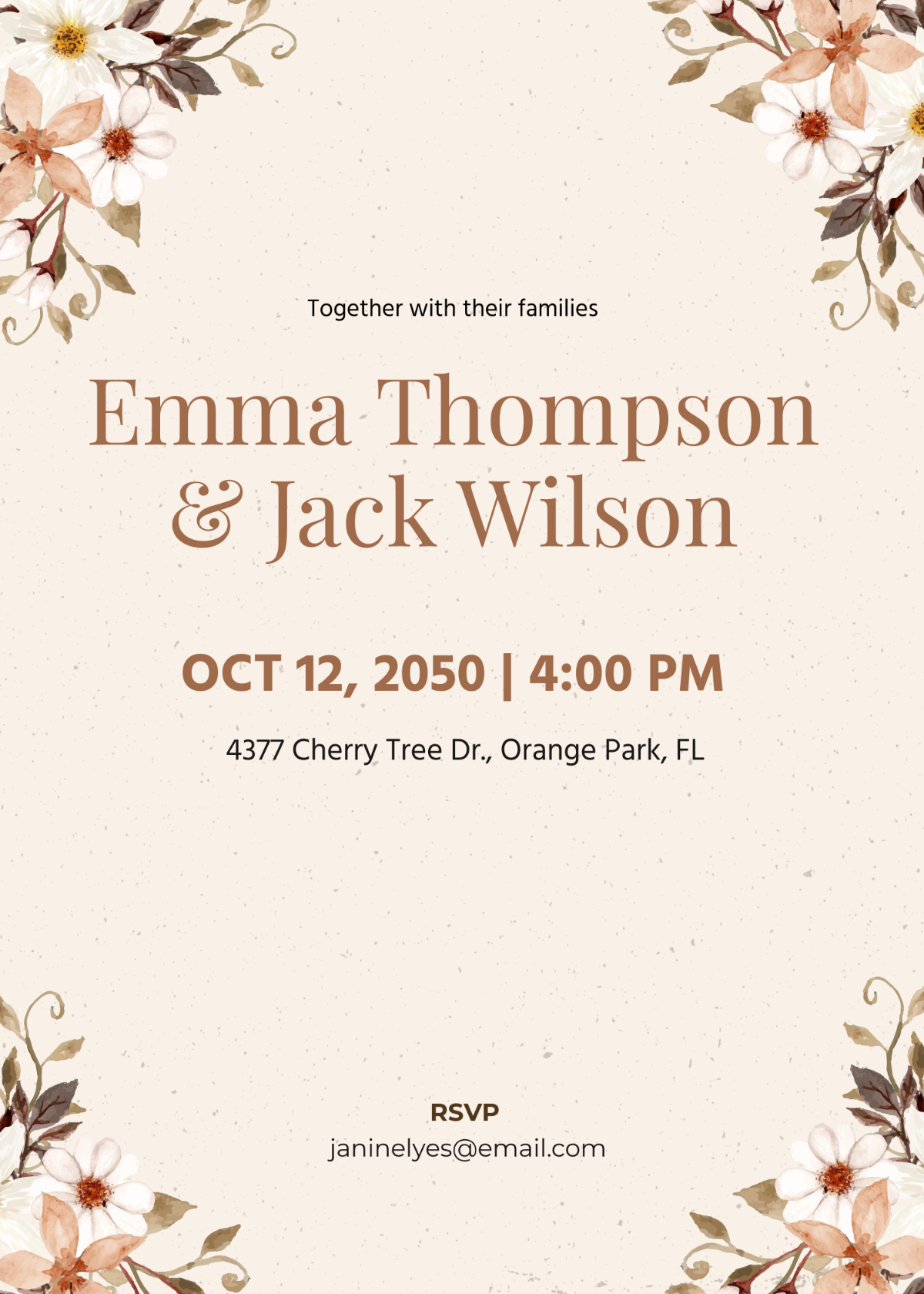 Free Rustic Invitation Template To Edit Online