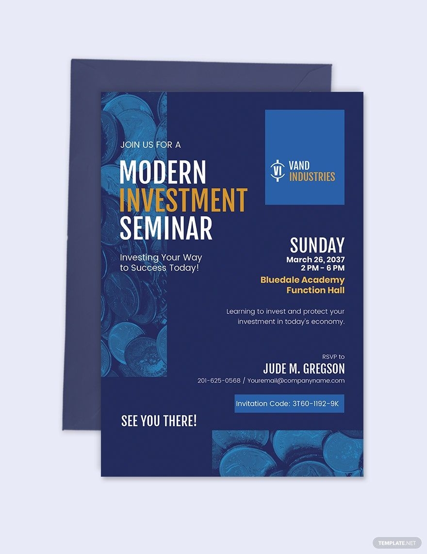 FREE Seminar Invitation Templates Examples Edit Online Download 