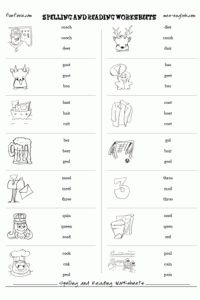 Free Spelling And Phonics Worksheets Worksheets Library