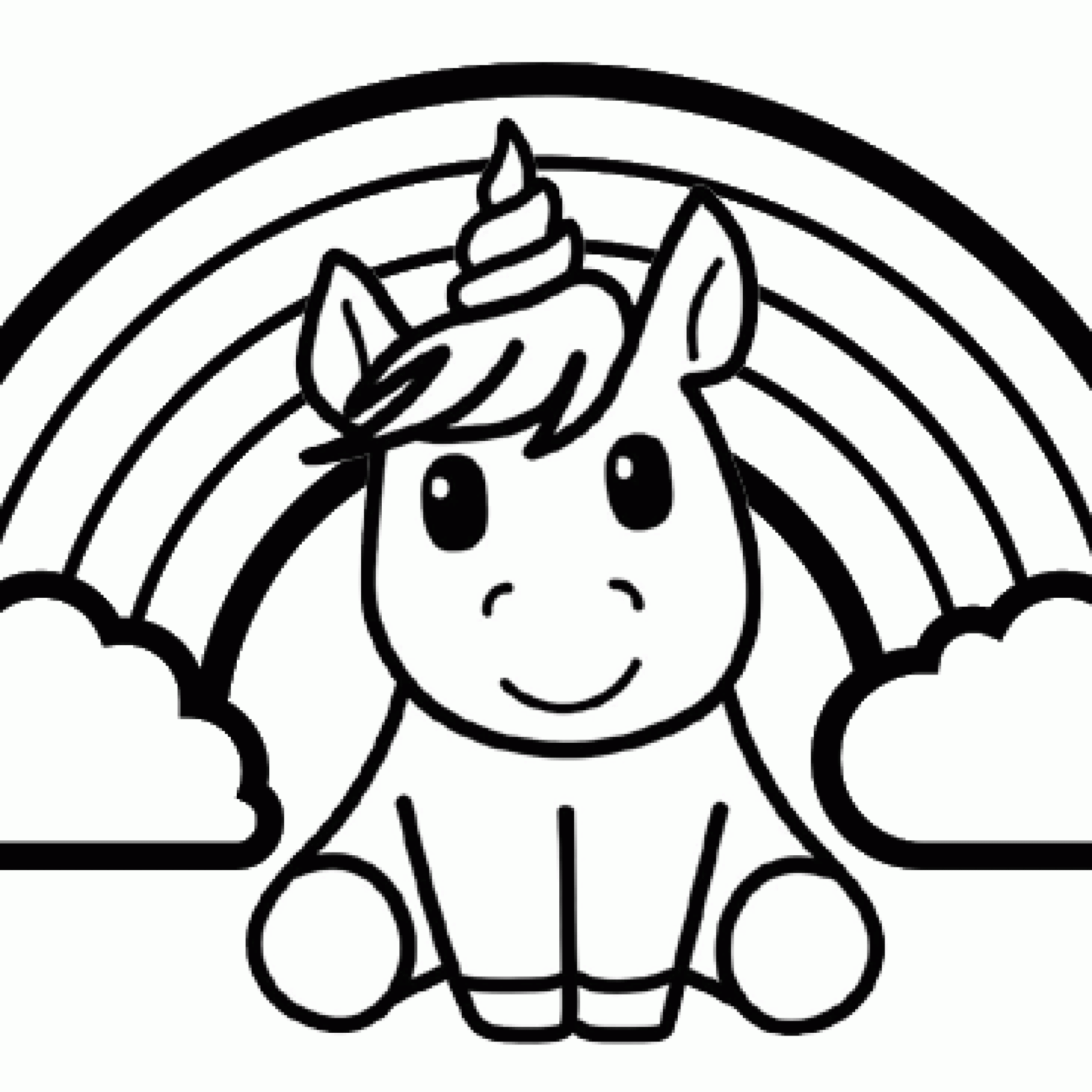 printable free printable unicorn coloring pages
