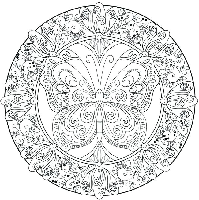 Full Page Mandala Coloring Pages At GetColorings Free Printable 