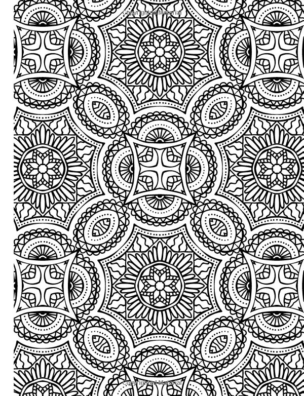 Full Page Mandala Coloring Pages At GetColorings Free Printable