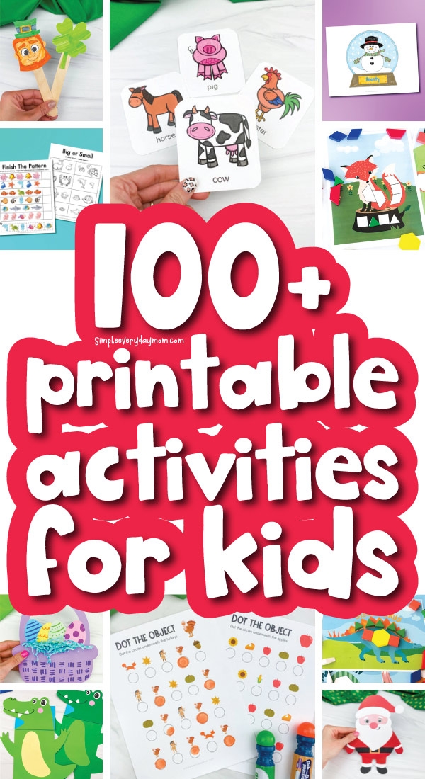 fun printable activities for girls