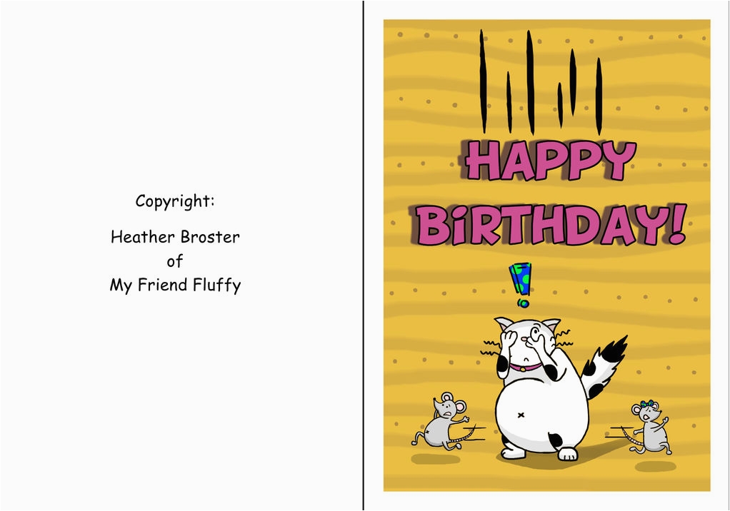 Funny Printable Birthday Cards Printable Calendar