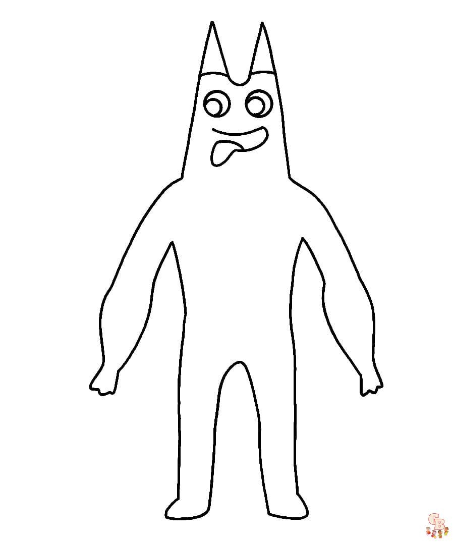 Garden Of Banban Coloring Pages Free Printable Easy To Color