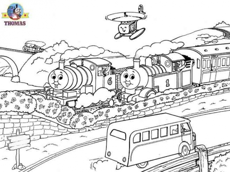 Get This Thomas The Tank Engine Coloring Pages Online 29336