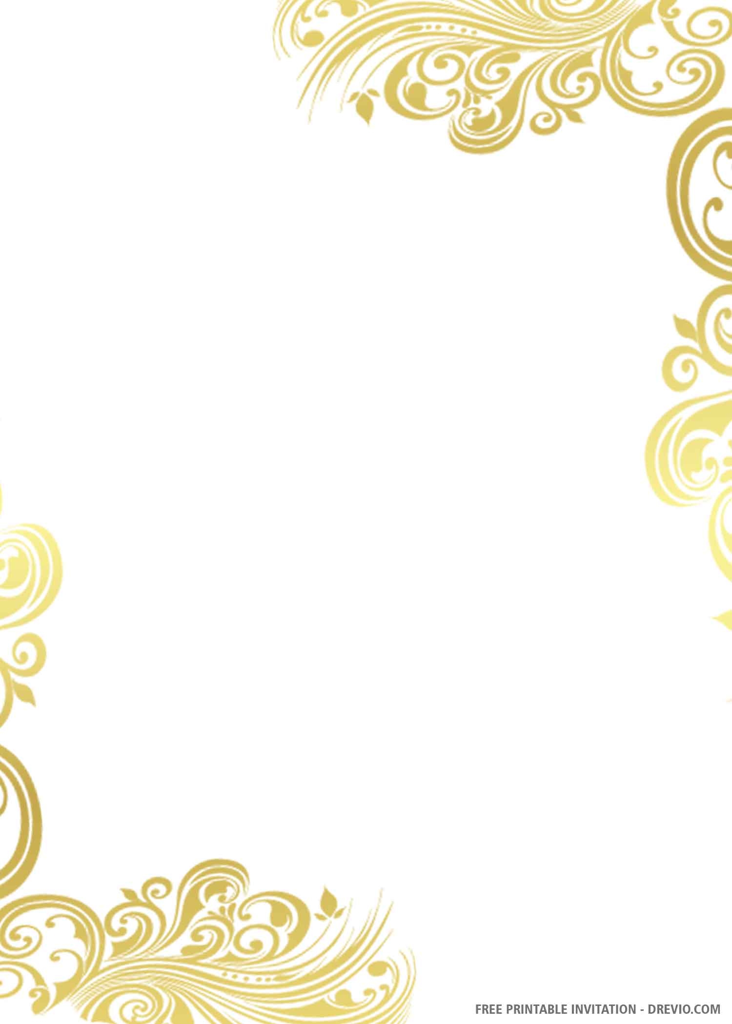 red and white wedding invitations templates