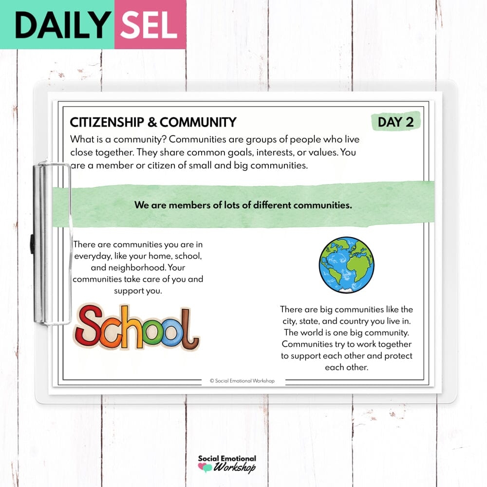Good Citizenship Worksheet People Examples Have Fun Teaching