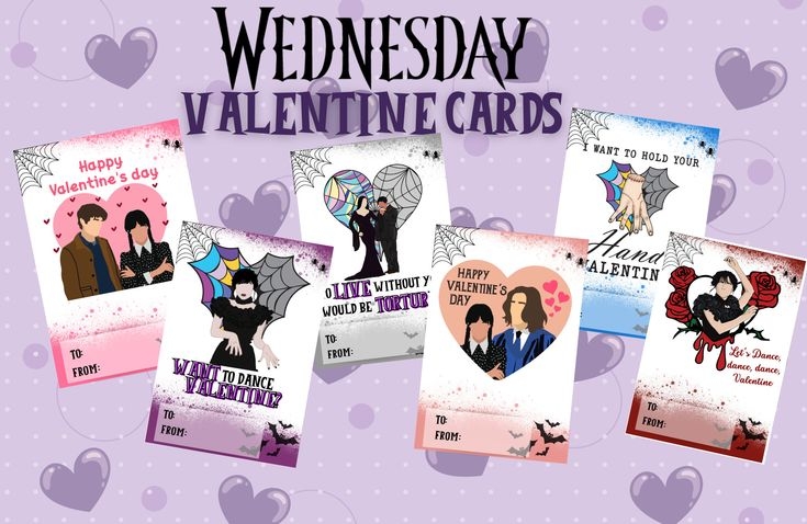 Gothic Girl Valentine Cards Gothic Girl Valentine Cards Printed