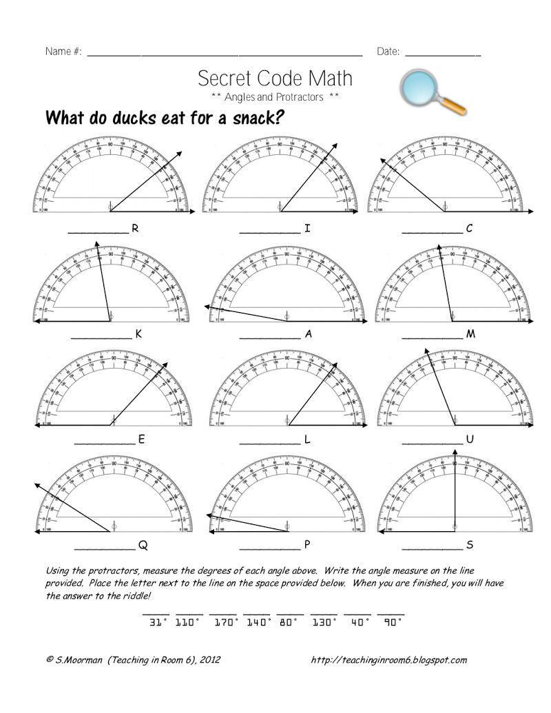 Grade 4 Finding Angles Worksheets Angleworksheets