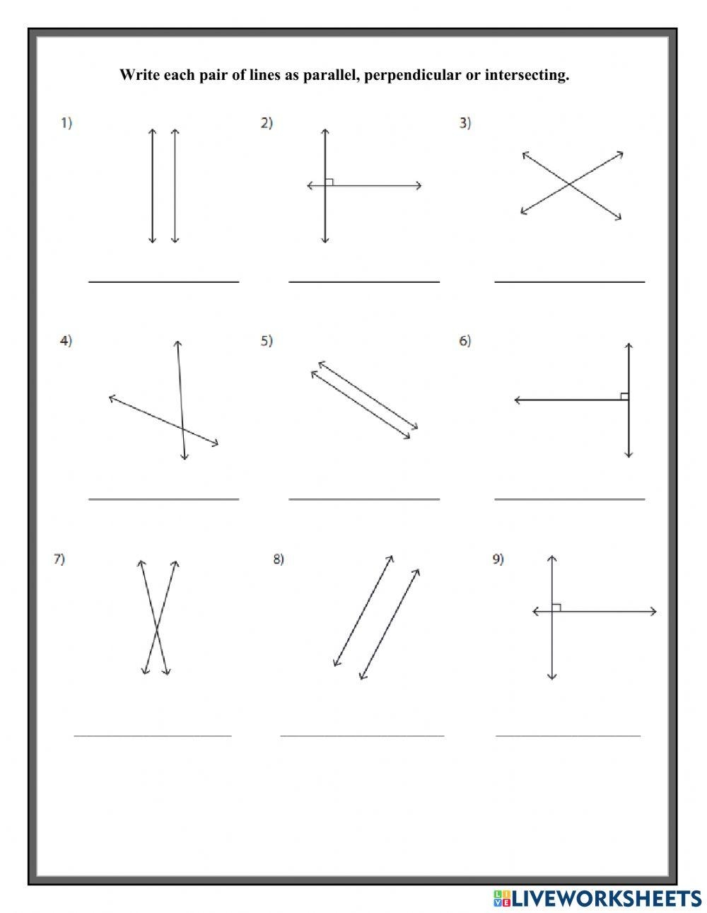 5th grade geometry worksheets