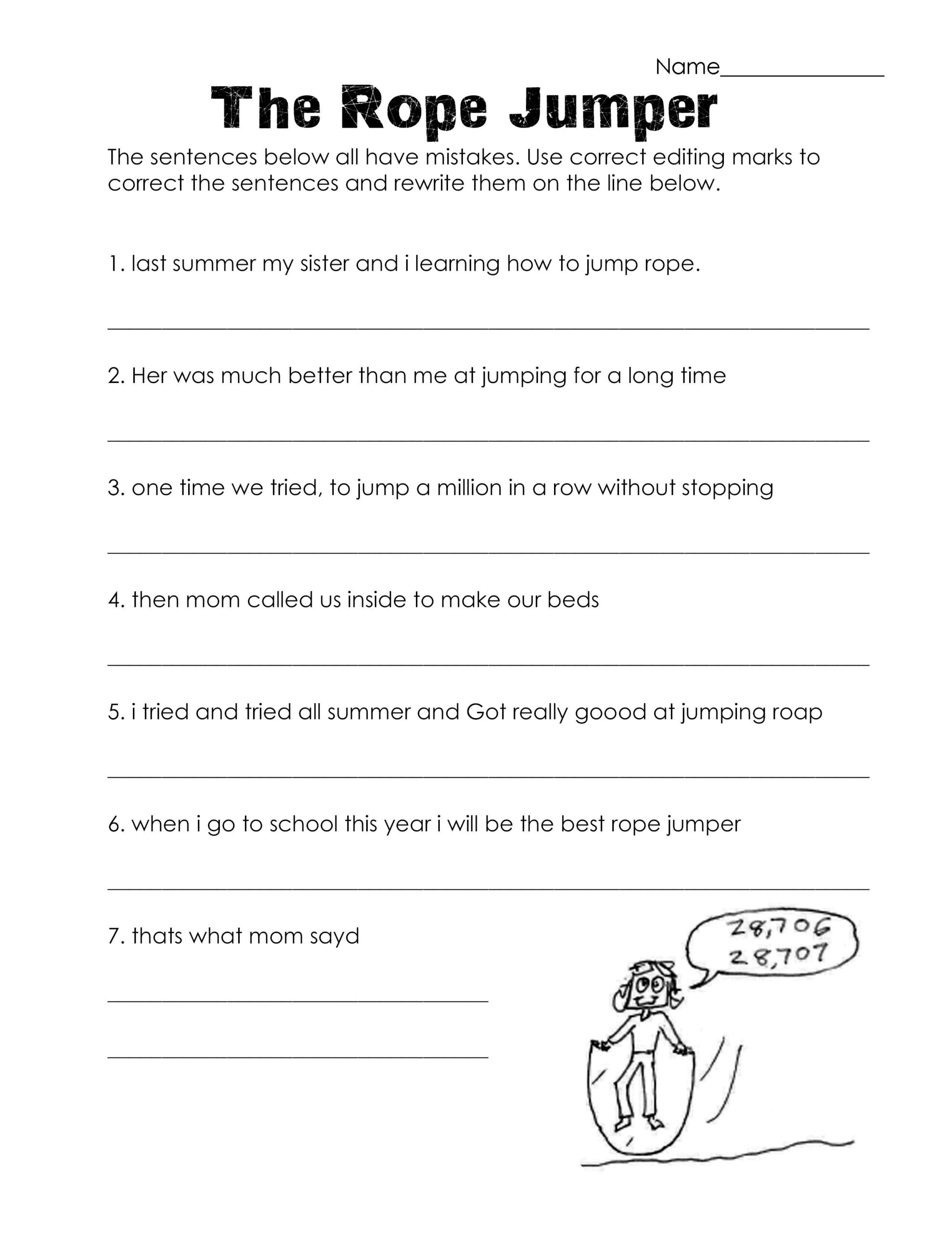 Grammar Worksheets Year 6 Printable Printable Worksheets
