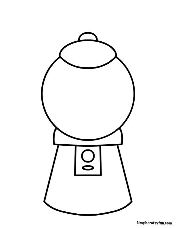 Gumball Gumball Machine Preschool Activities