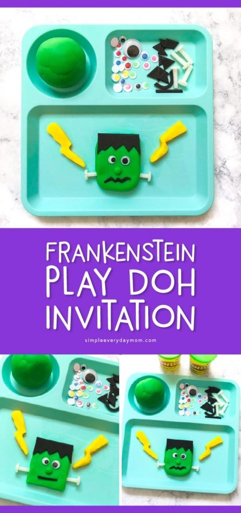play doh invitation template