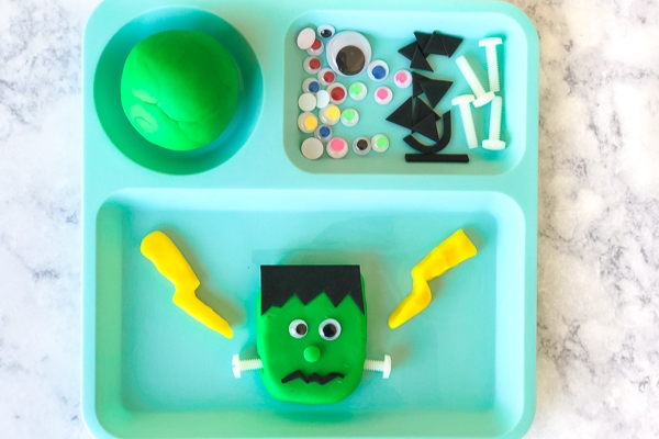 Halloween Play Doh Invitation To Play Make A Frankenstein