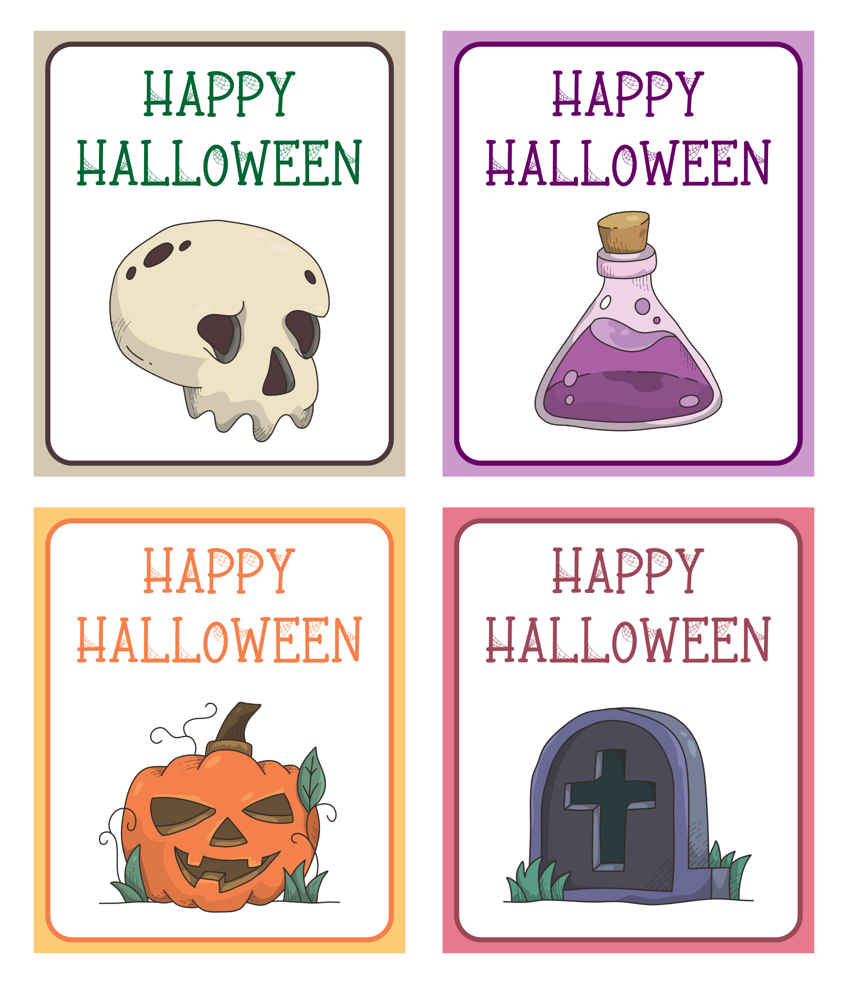 administraion printable cards