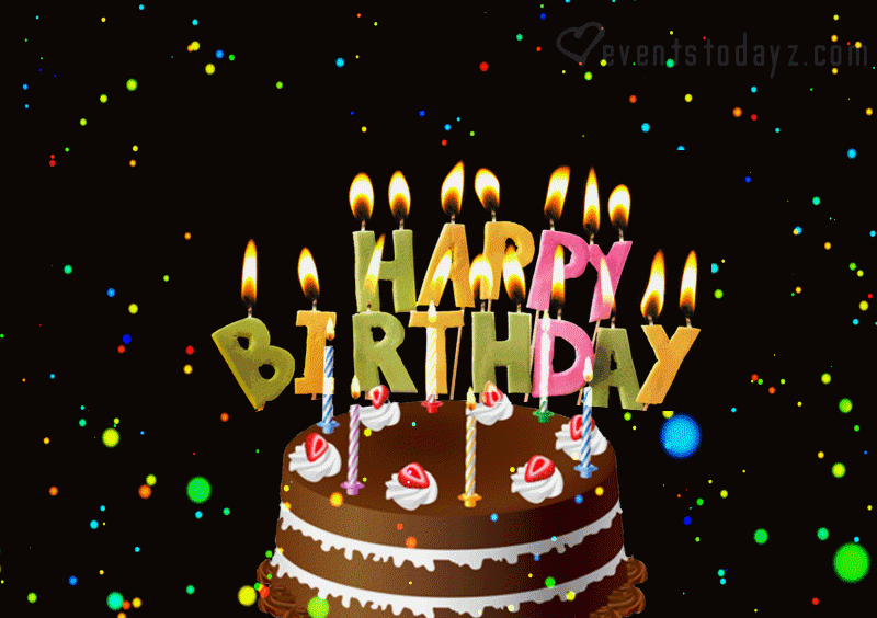 Happy Birthday Animated Cards GIF Animations
