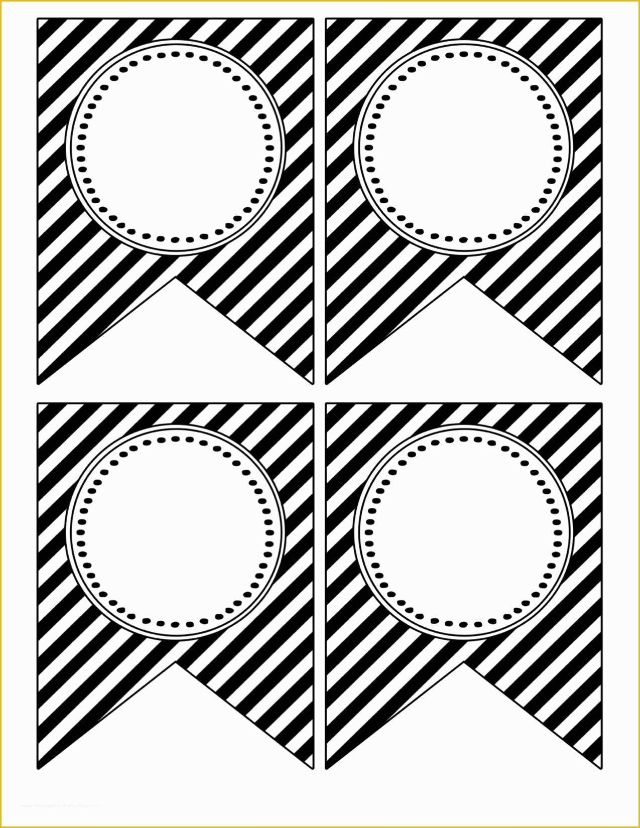 free printable banner template