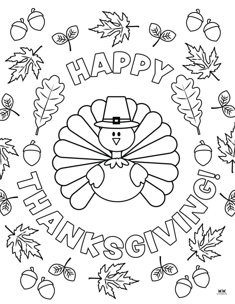 thanksgiving coloring book pages free