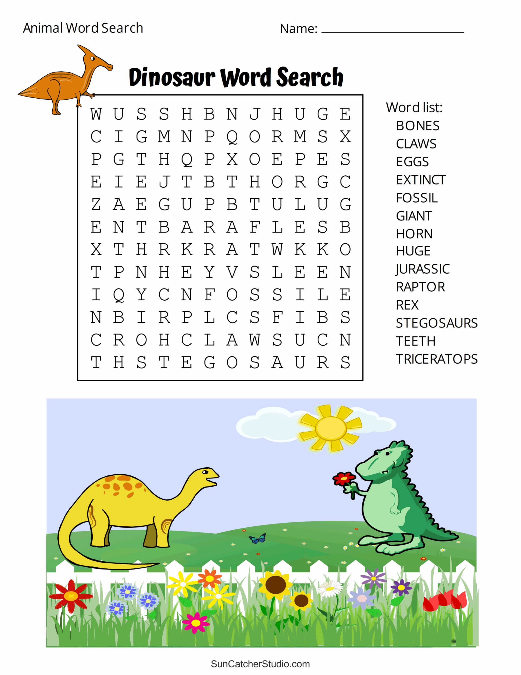 animal word cards for toddlers free printable
