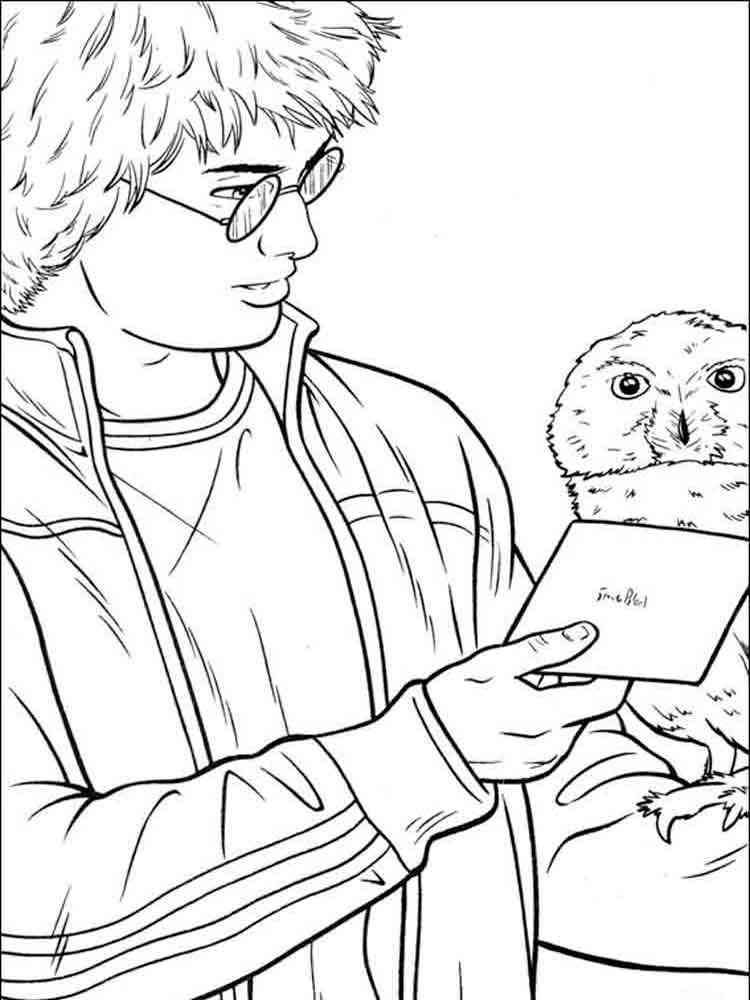 Harry Potter Coloring Pages