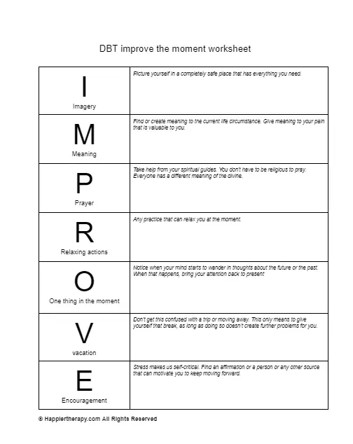 Healing Trauma Worksheet PDF HappierTHERAPY