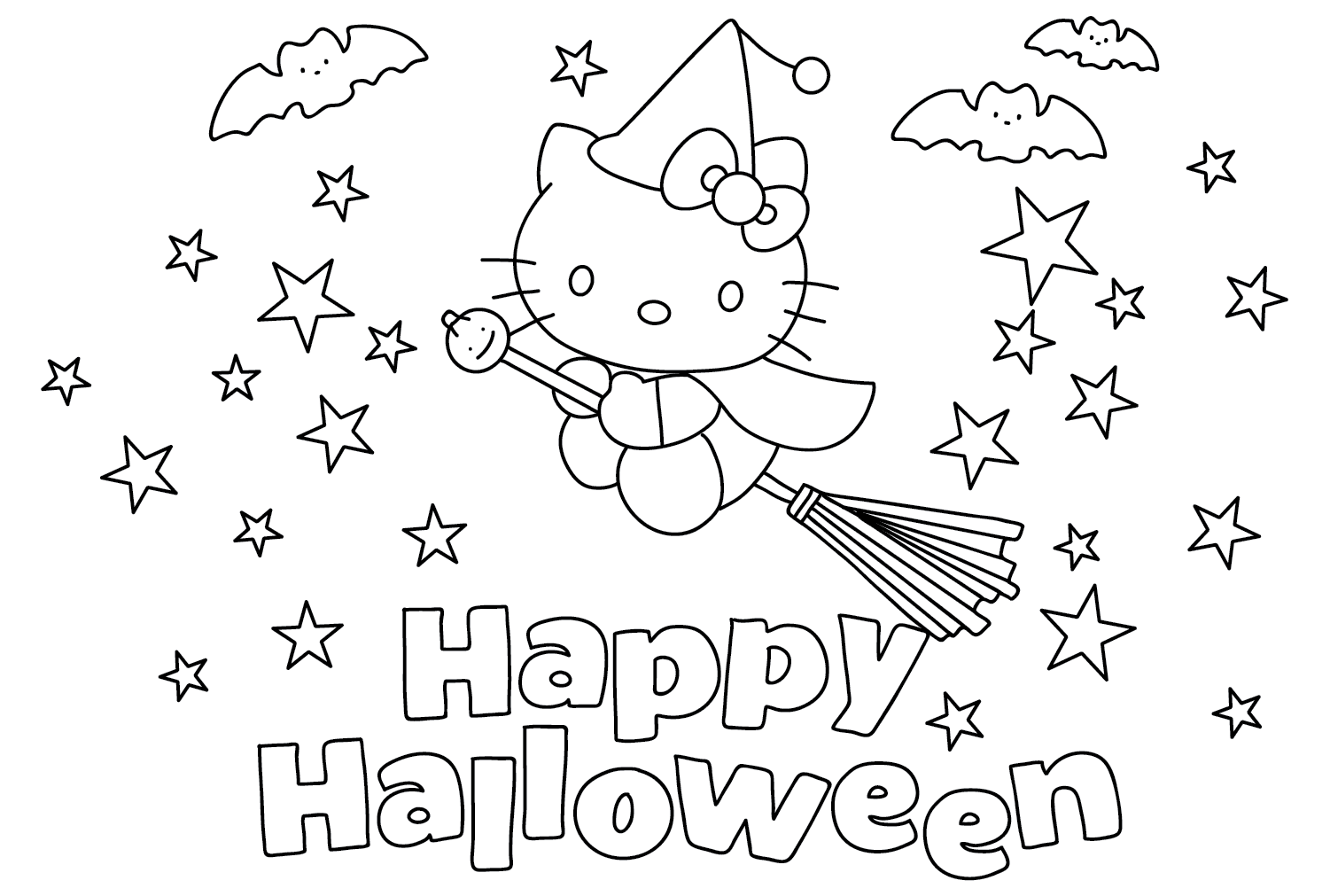 Coloring Pages To Print Halloween