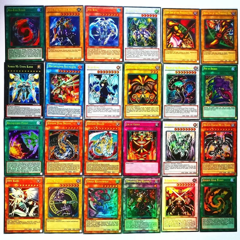 Hot 60PCS Japan Yu Gi Oh Game Playing Cards With Box Carton Yugioh Game 