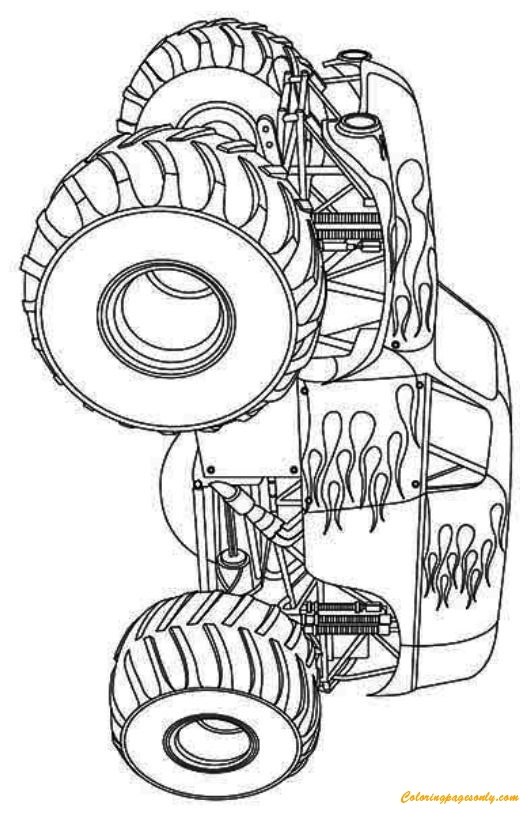 Hot Wheels Monster Truck Coloring Pages Hot Wheels Coloring Pages 