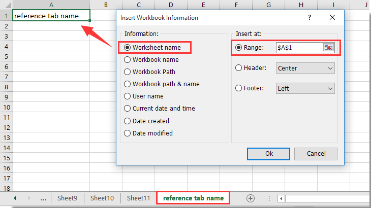 How To Reference Tab Name In Cell In Excel Worksheets Library