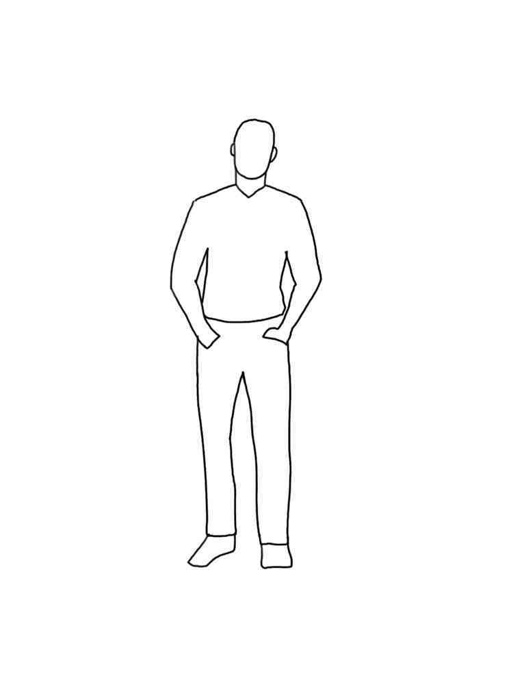 Human Coloring Pages