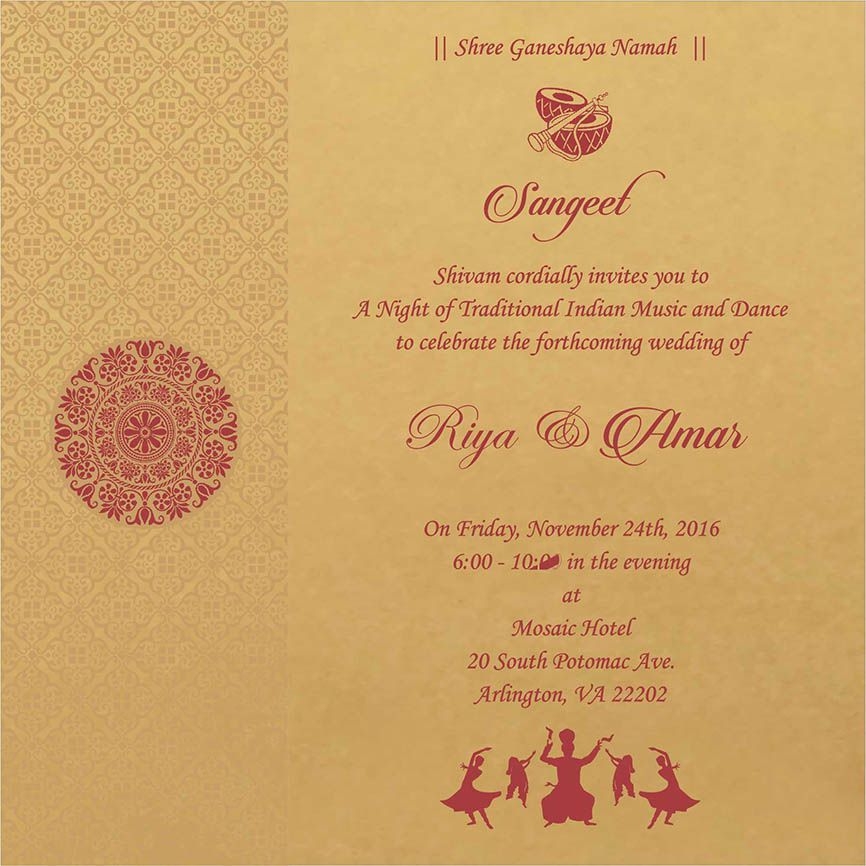 Image Result For Simple Indian Wedding Invitation Cards Indian 