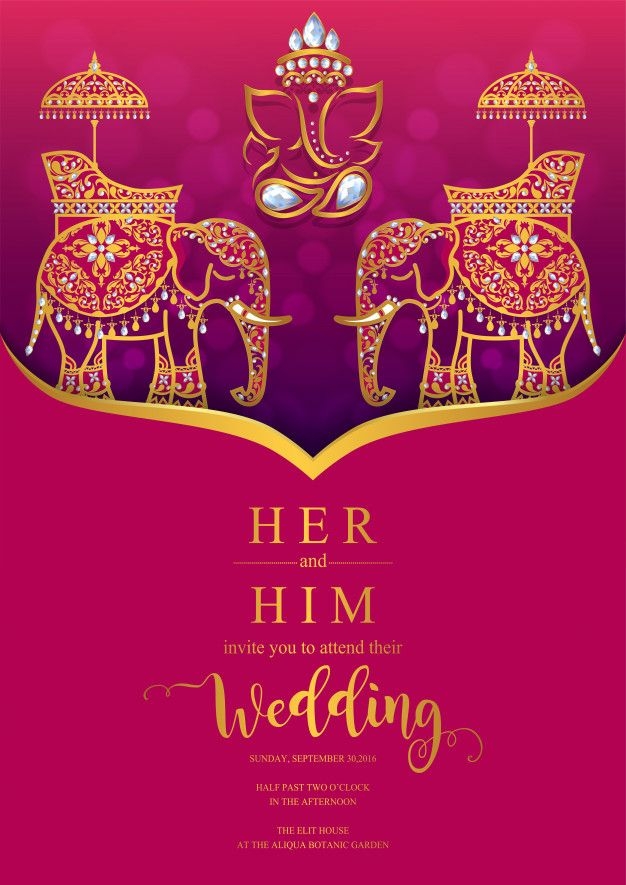 Indian Wedding Invitation Templates Abc Wedding