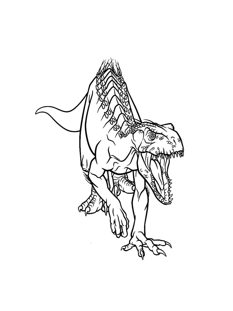 Indoraptor Coloring Pages