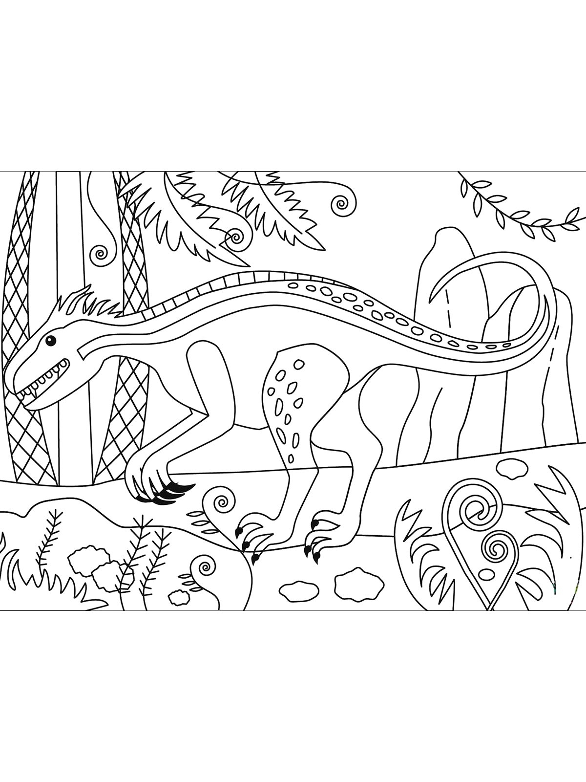 Indoraptor Coloring Pages