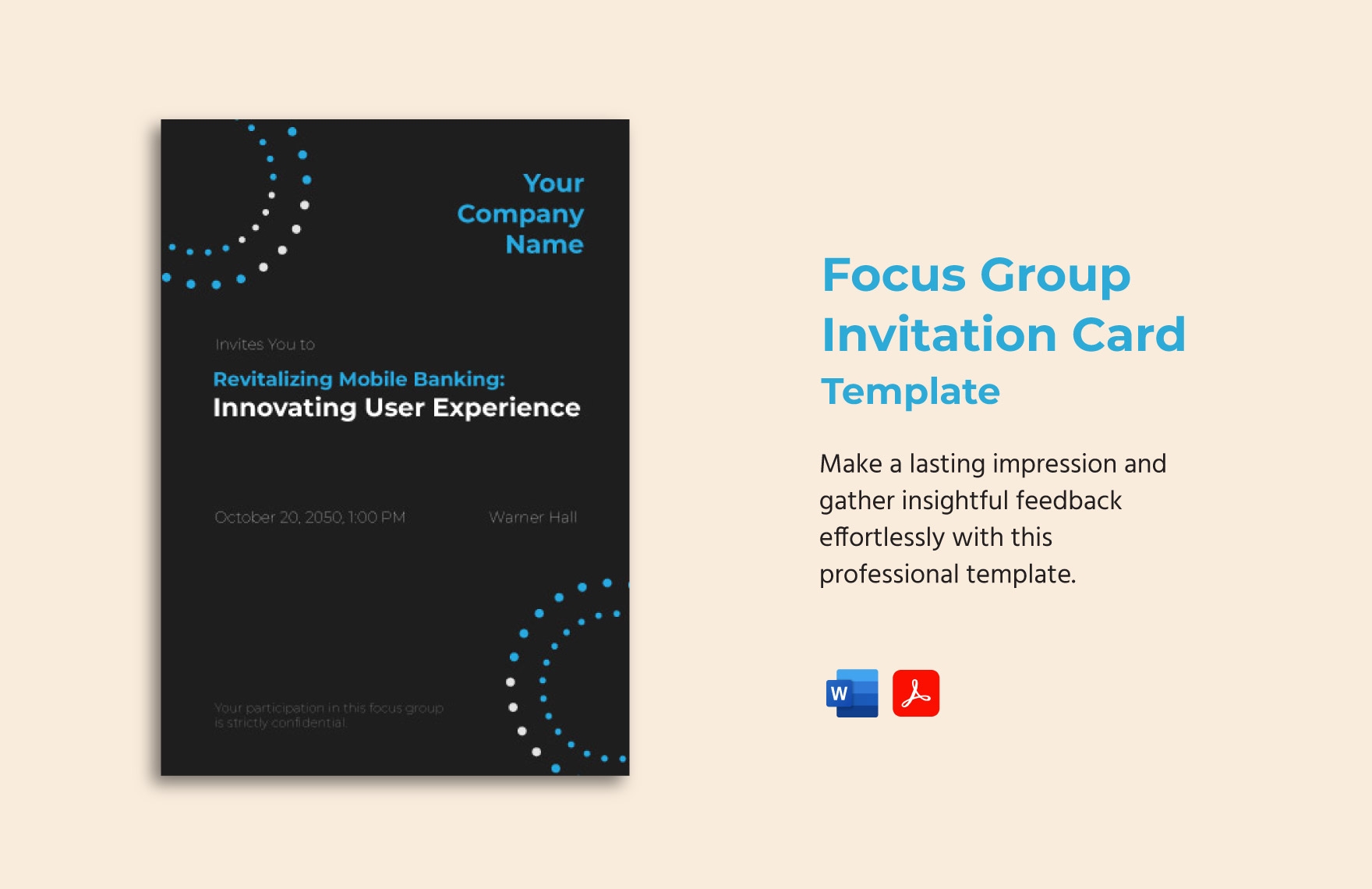 small group invitation template