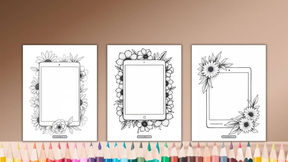 Ipad Coloring Page