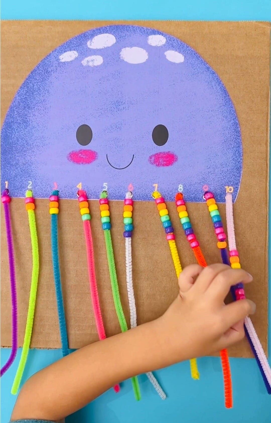 Jellyfish Counting Ocean Preschool Printable Preschool Learning 