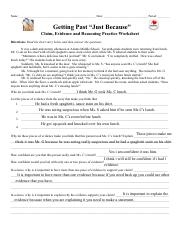 cer practice worksheet pdf
