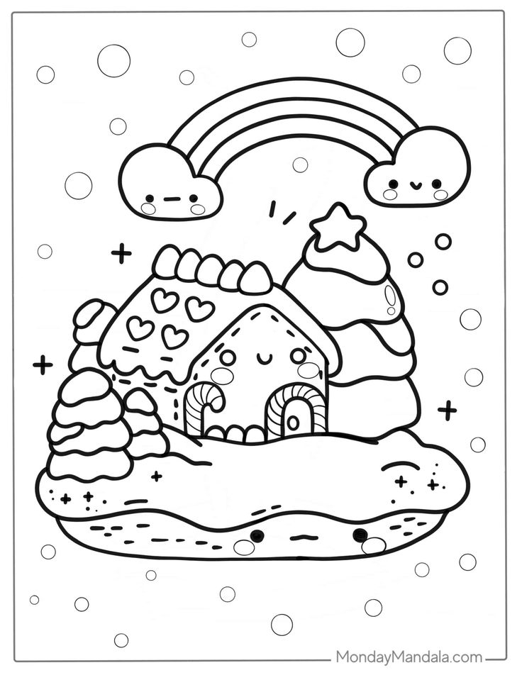 Kawaii Printable Cute Coloring Pages Dev onallcylinders